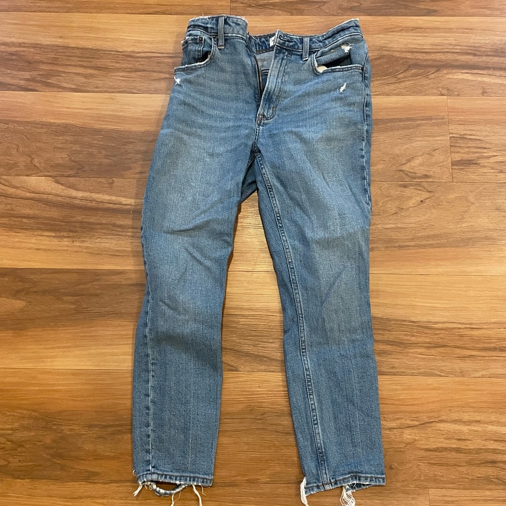 Curve love jeans Abercrombie, short sizing